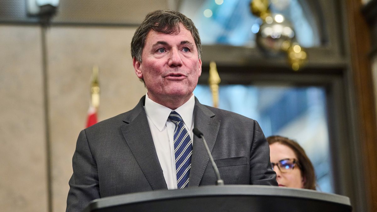 Na zdjęciu minister finansów Dominic LeBlanc