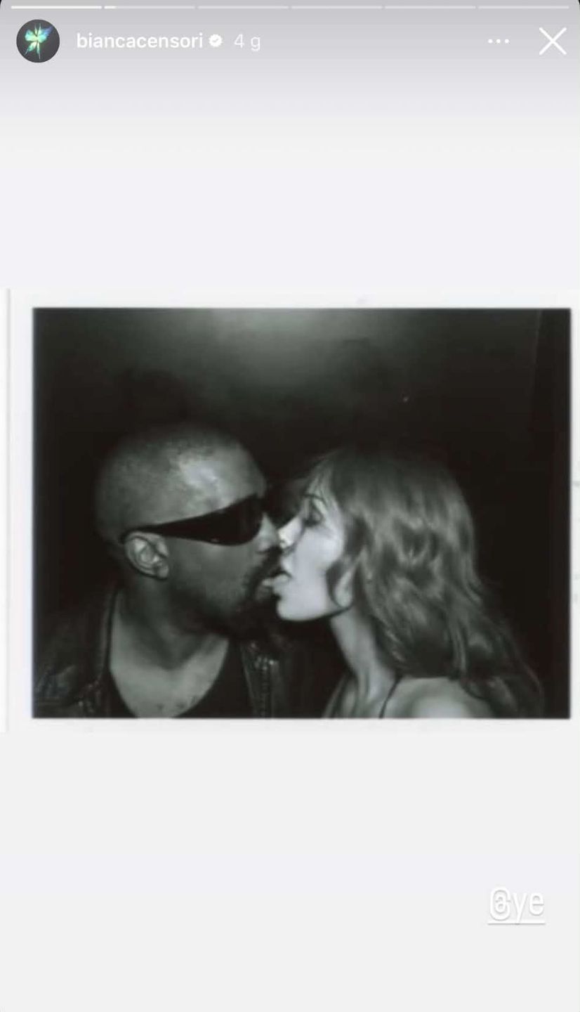 Bianca Censori i Kanye West emanują miłością 