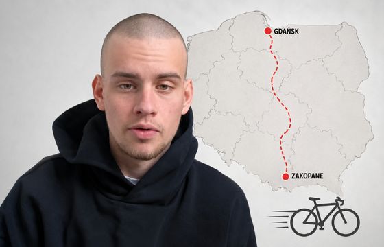 Łatwogang z nowym wyzwaniem. Przejedzie rowerem całą Polskę, zbiórka na chore dziecko