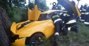 McLaren 650S rozbity w Krapkowicach