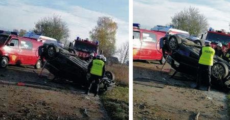 Stara Kiszewa. Nie żyje 17-latek. Wypadek auta z nastolatkami na Kaszubach