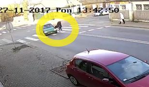 Pabianice: 80-latek wjechał w kobiety na przejściu dla pieszych