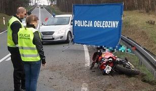 Apel ws. śmierci motocyklisty pod Kielcami. Szukają świadków