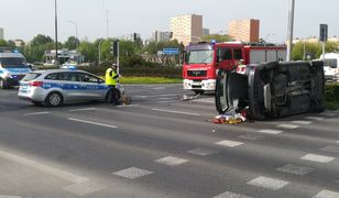 Wypadek w Lublinie. Troje dzieci w szpitalu
