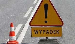 Wypadek na S8 pod Warszawą. Za węzłem Konotopa zderzyły się trzy samochody. Ogromne korki