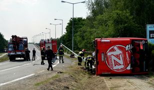 38 osób rannych w wypadku. Zarzuty dla kierowcy