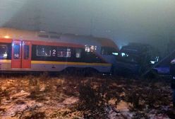 Pociąg uderzył w tira w Łodzi. Seria wypadków, są ranni