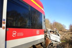 Tragedia przy granicy w Kołbaskowie. Kierowca zginął w płomieniach