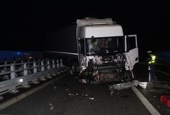 Włocławek. Seria feralnych wypadków na A1. Dwie osoby spadły z wiaduktu