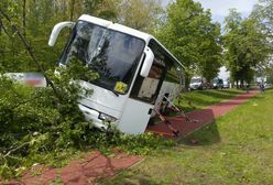 Wypadek autobusu z przedszkolakami. Troje dzieci w szpitalu