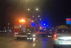 Wypadek na Grochowie. Zderzyły się cztery pojazdy