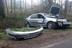 Żyrardów. Pijana kobieta wjechała do rowu. Na pomoc przyjechał jej nietrzeźwy partner