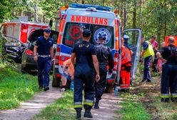 14-latek na motocyklu uderzył w drzewo. Tragiczny finał