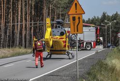 Karambol na krajowej "6". Wśród rannych są dzieci