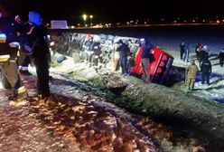 Wypadek autobusu w Garwolinie. "Ktoś rozciął sobie twarz, komuś leciała krew z ręki"