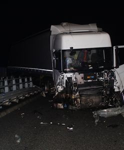 Włocławek. Seria feralnych wypadków na A1. Dwie osoby spadły z wiaduktu