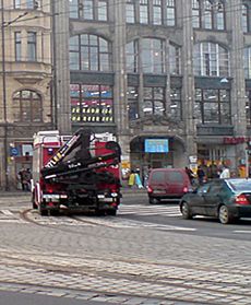 Wypadek w centrum Wrocławia