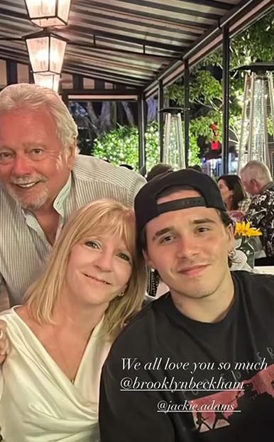 Matka Victorii Beckham i Brooklyn Beckham