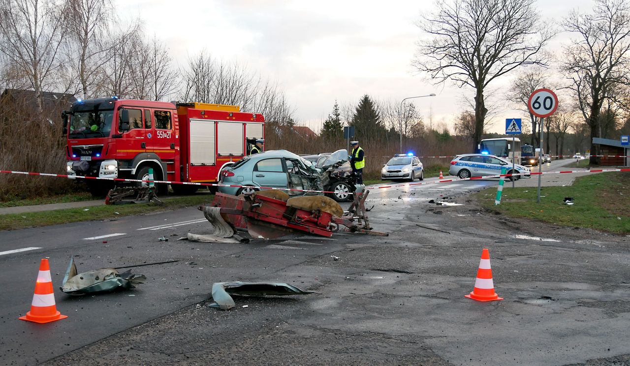 Wypadek w Dolaszewie – AKTUALIZACJA