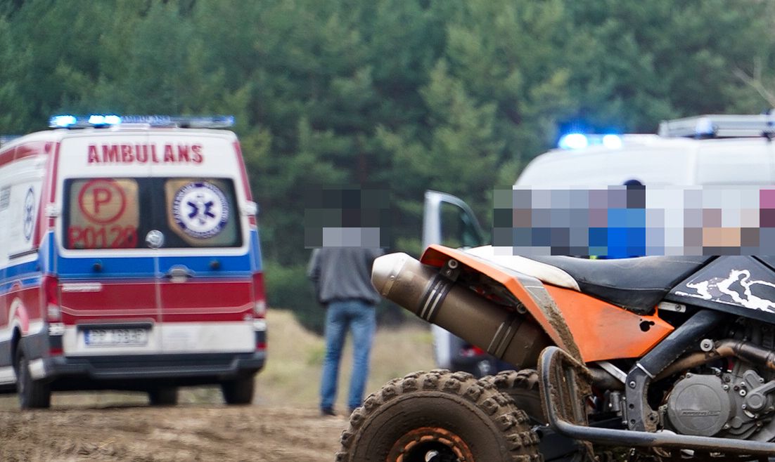 Wypadek na poligonie