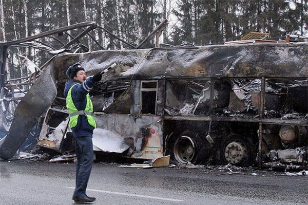 6 osób zabitych, 24 ranne w wypadku autobusu z dziećmi w Rosji