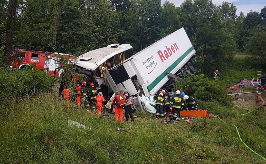 Wypadek autokaru z dziećmi. Rozmawialiśmy z rodzicem