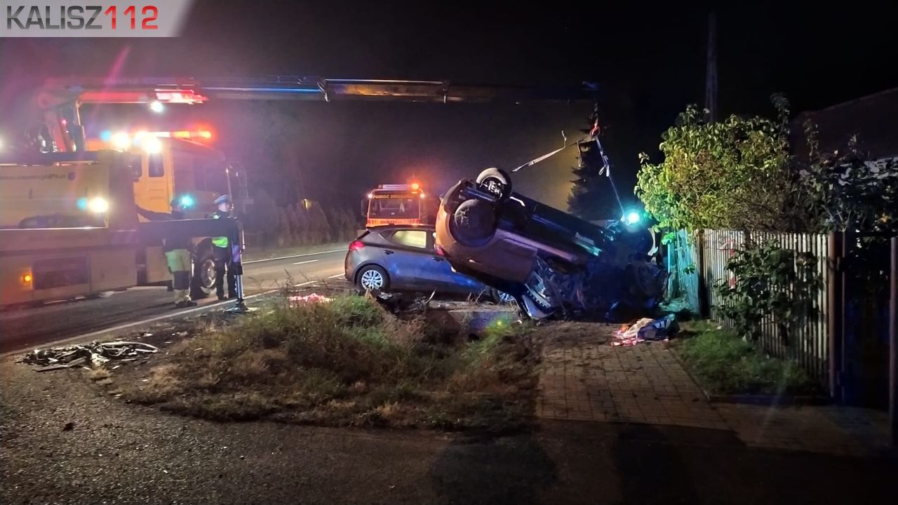 Opatówek. Wypadek na DK12. Osiem osób rannych