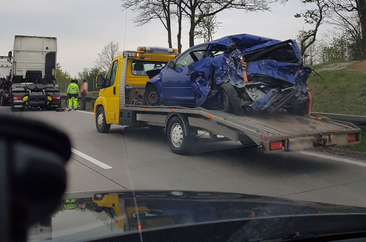 Tragiczna seria na A4. Autostrada zablokowana