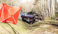 Kadzidło: tragiczny wypadek na DK 53. Jedna osoba nie żyje