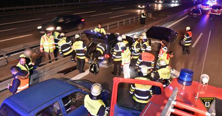 Poświęcił auto, żeby uratować innego kierowcę