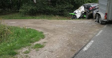 Lubelskie. Tragiczny wypadek na DK 812. Dwie osoby nie żyją