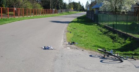 Potrącił nastolatka i uciekł. Prowadził bez prawa jazdy
