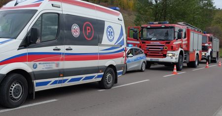 6 dzieci rannych w wypadku autobusu pod Tarnowem