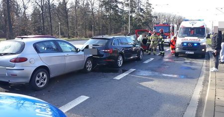 Wrocław: Wypadek na Kozanowie – są utrudnienia w ruchu