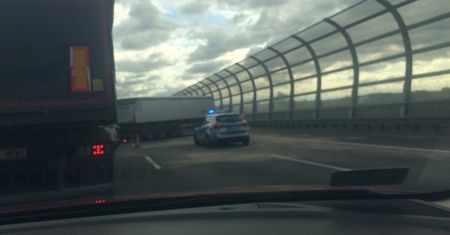 Wypadek na A8. Potężny korek