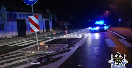 Pod wpływem narkotyków potrącił 11-latkę na pasach. Usłyszał zarzuty
