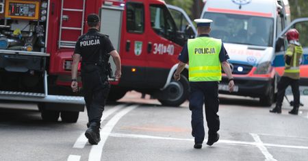 Dąbrowa. Zderzenie 3 tirów i zablokowana DK 46. Korki też na autostradzie A4