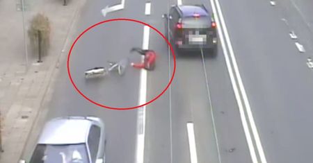 O krok od tragedii. Oto, co zarejestrowała kamera w Lublinie