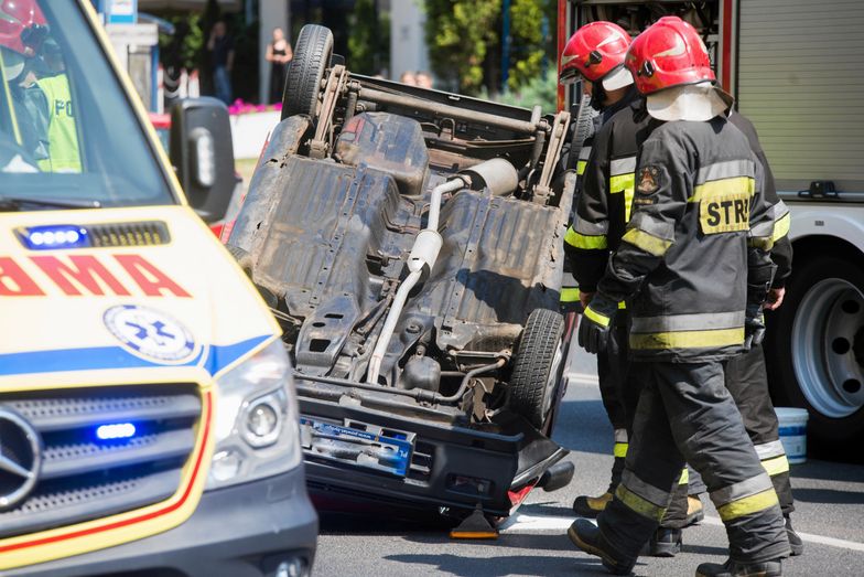 Wypadek Daewoo Tico w Bydgoszczy