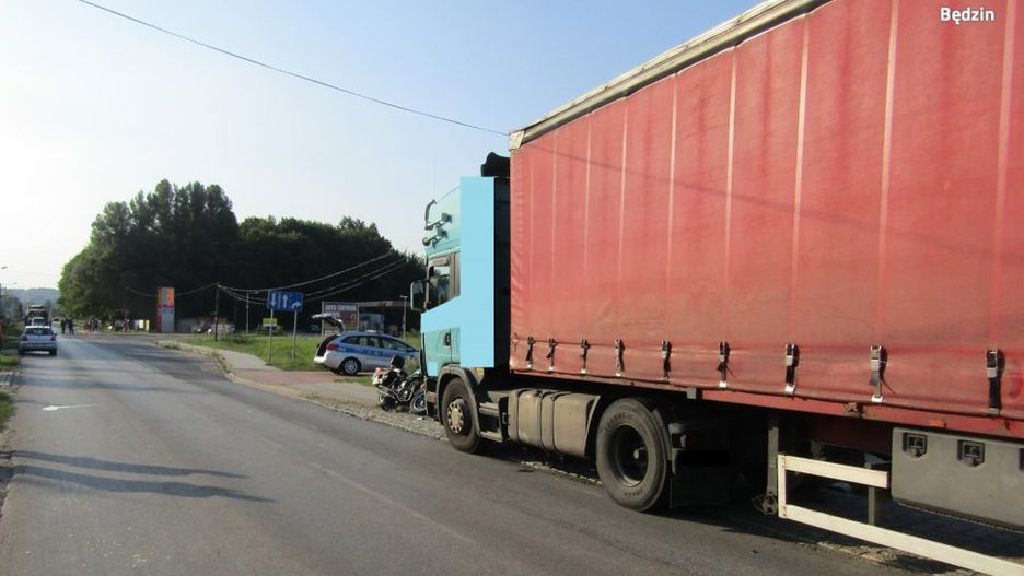 Wypadek w Psarach. Nie żyje motocyklista