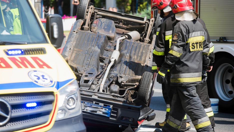 Wypadek Daewoo Tico w Bydgoszczy