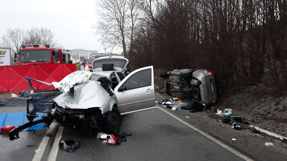 Żukowo: tragiczny wypadek na Pomorzu. Droga krajowa nr 7 zablokowana