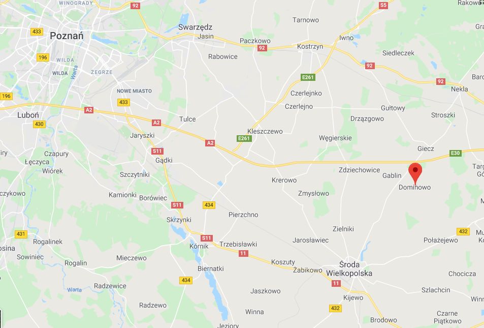 Wielkopolska. Do wypadku paralotnia doszło w pobliżu miejscowości Dominowo 