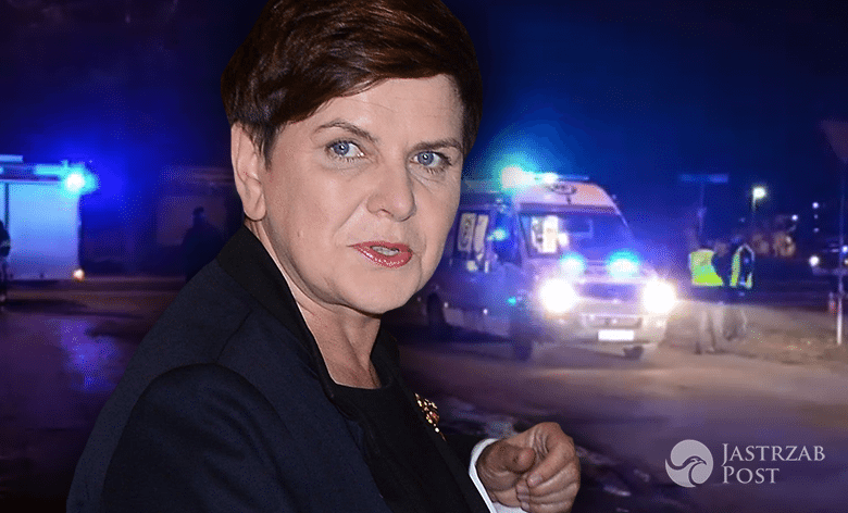 Wypadek Beaty Szydło w Oświęcimiu