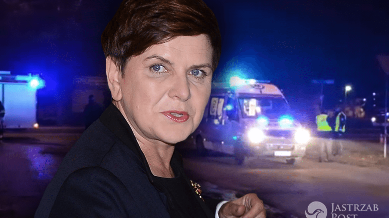 Wypadek Beaty Szydło w Oświęcimiu