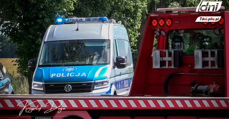 Poważny wypadek w Nowej Łubiance. Ranna 42-letnia kobieta