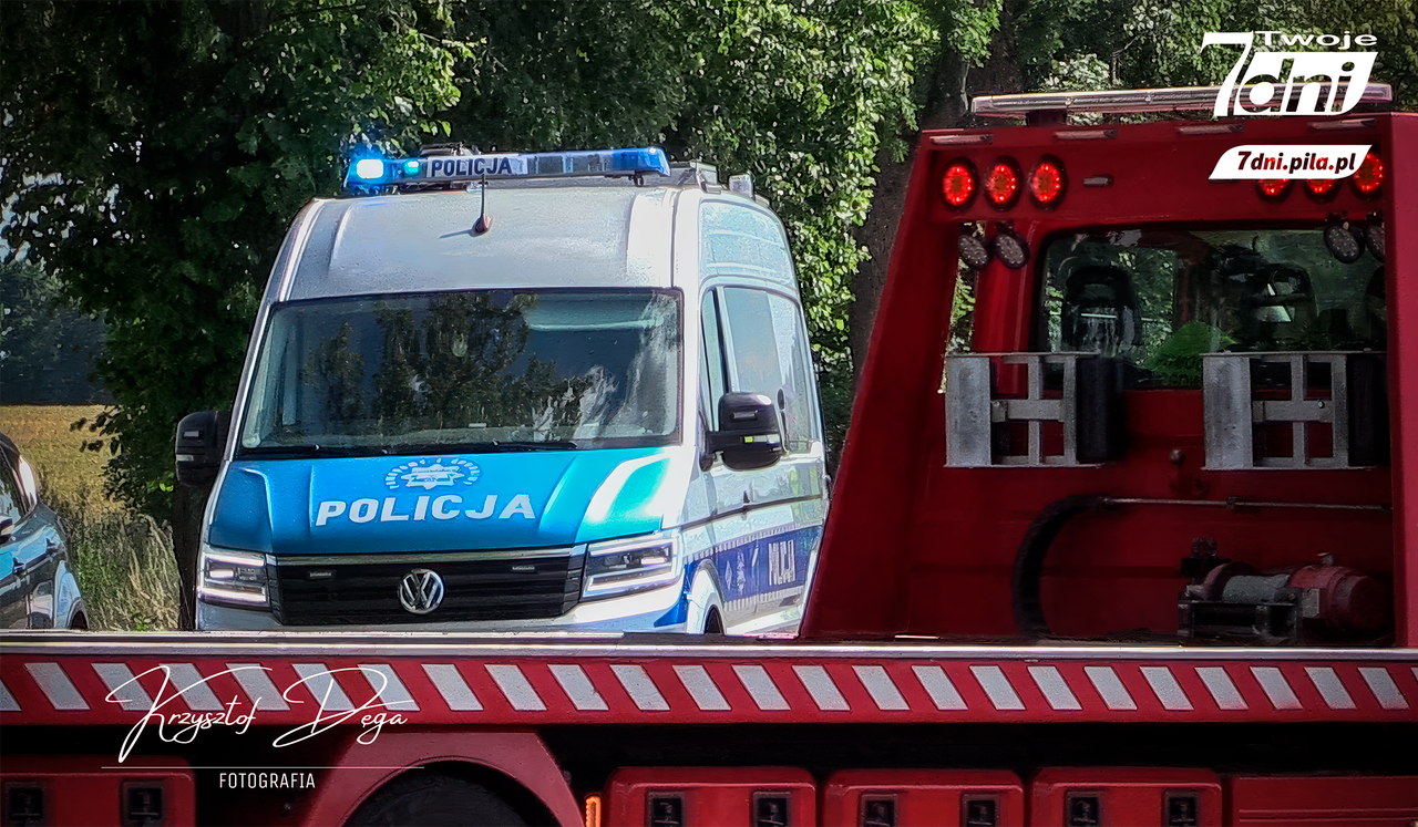 Poważny wypadek w Nowej Łubiance. Ranna 42-letnia kobieta