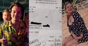 Adele i Harry Styles zostawili w restauracji na Karaibach "noworoczny" napiwek w wysokości 2020 dolarów!