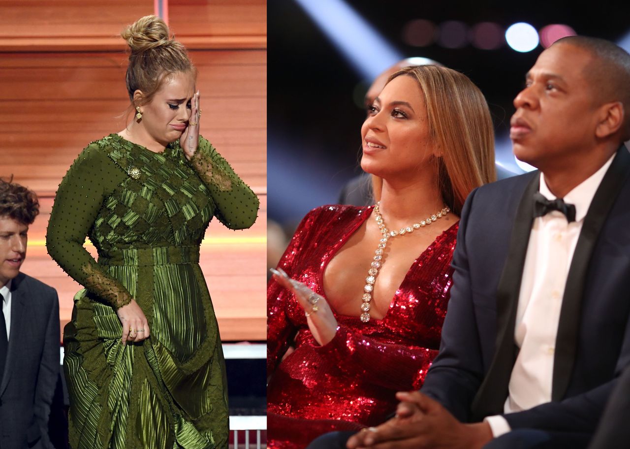 Adele doprowadziła Beyonce do łez. Poruszające wystąpienie gwiazdy