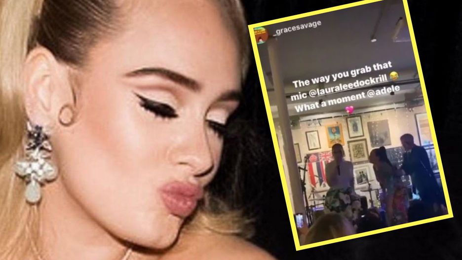 Adele zaśpiewała w knajpie na weselu przyjaciółki
